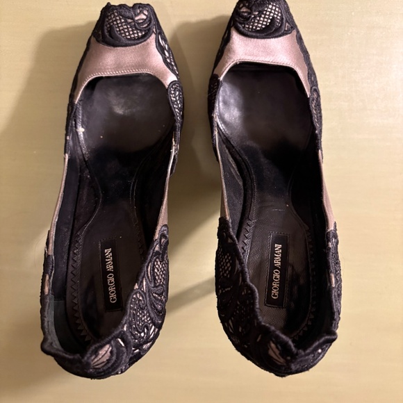 Giorgio Armani - Couture Silk Heels - Picture 7 of 7